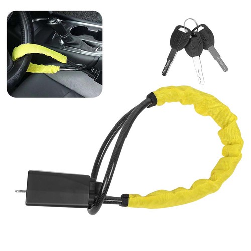 Seat belt lock steering wheel - steering,