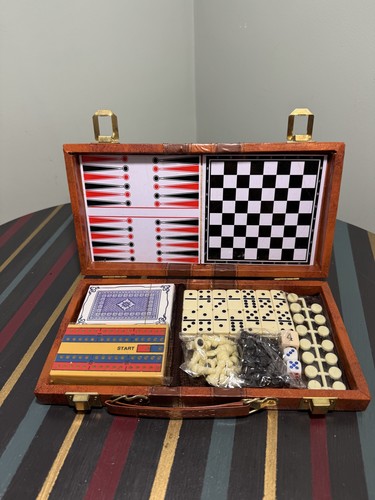 Vintage backgammon dominos - vintage,