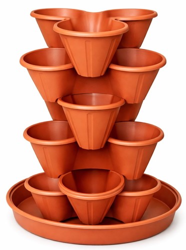 Tier vertical planter tower - tier,