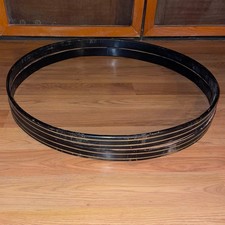 Pair of Vintage 27" Wood Bass