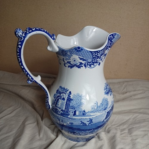 Spode blue italian wash water - spode,