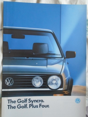 Volkswagen golf syncro - &,