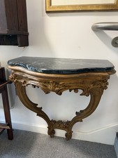 Louis XVI Gilt Console Table