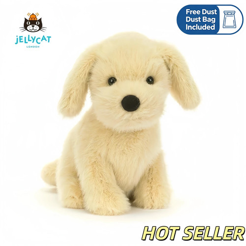 Jellycat golden puppy 21cm - jellycat,