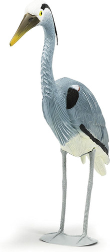 Blue heron bird decoy for - bird,
