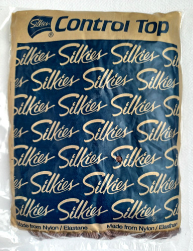 Silkies control top tights - top,