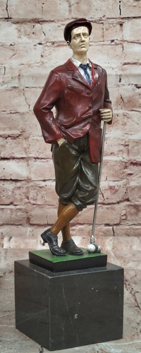 Cold painted bronze sport - cold,