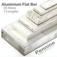 *ALUMINIUM FLAT BAR Sheet Plate Metal Alloy Extrusion 35 Sizes available