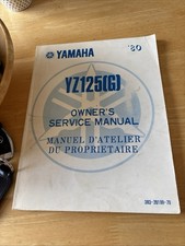 YAMAHA YZ125 (G) OWNERS