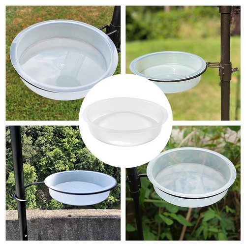 Plastic bird water dish - water,