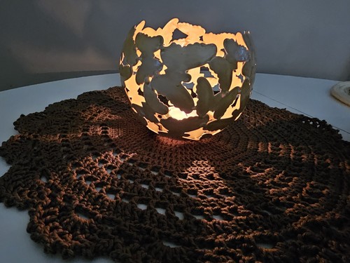 Gold metal butterfly - gold,