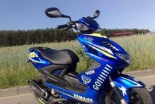 Yamaha Aerox MBK Nitro GO!!! Rossi Factory DECOR DECAL KIT Sticker Fairing