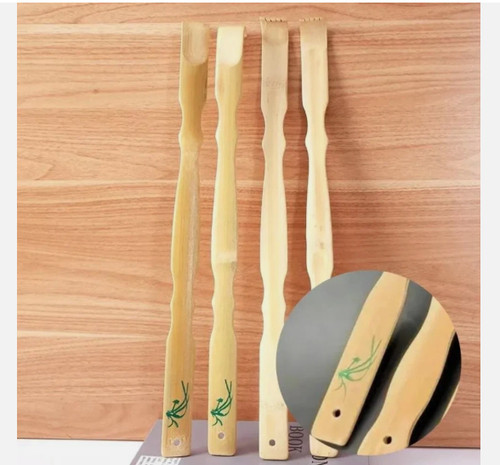 Bamboo back scratcher wooden - bamboo,