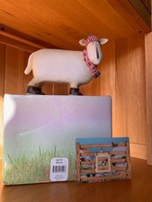 Border Fine Arts comical sheep,Bessie A6112 Ewe and  Me  series by Toni Goffe  