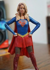 DC Collectibles CW Supergirl Melissa Benoist TV Custom action Figure 7” old