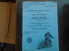 Grasstrack Racing Programme
