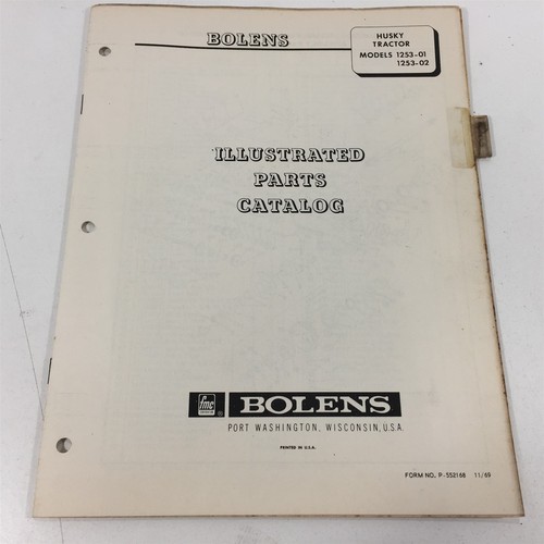 Bolens husky tractor 1253 - tractor, 1253-01