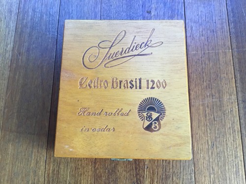 Suerdieck brasil cigar box - brasil,