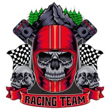 Car Sticker Racing Team decal