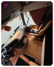DAF XF NEW GEN / XG/ XG+ SEAT COVERS SET OF MATS DUTCH STYLE CURTAINS
