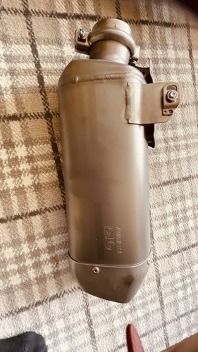 Rear slip exhaust - rear, on