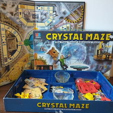 Crystal Maze Board Game Vintage MB Games 1991 