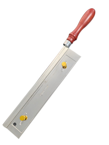 Fret slotting saw depth - 10",