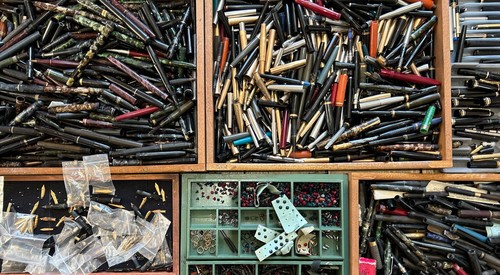 Fountain pen parts vintage - ,
