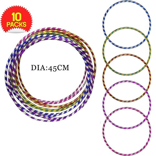 Glitter hula hoops 45cm - glitter,