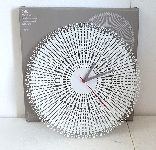Habitat doily wall clock new - habitat,
