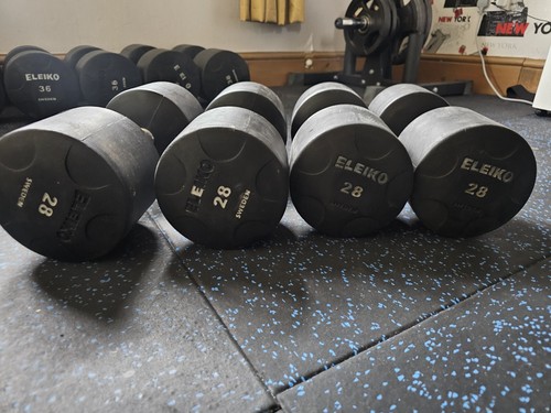 Eleiko vulcan 28kg dumbbells - eleiko,