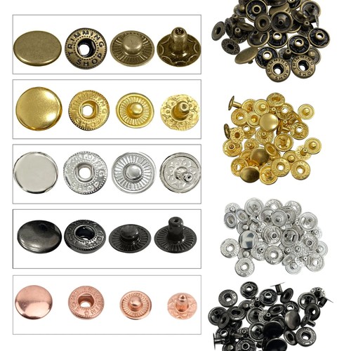 Large press studs poppers snap - large,