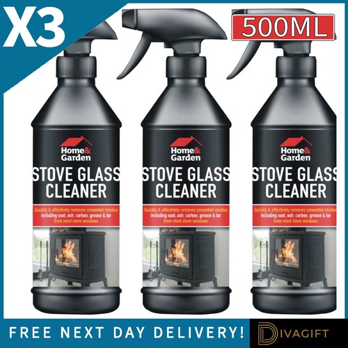 Stove glass cleaner - 3, spray