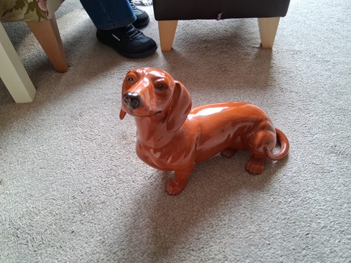 Beswick pottery dachshund dog - beswick,