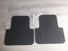 NEW GENUINE JAGUAR XJ X350 X358 REAR RUBBER FLOOR MATS H-DUTY XE XF I F-PACE XJ