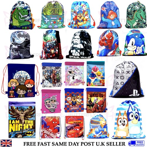 Drawstring school book bag - drawstring,