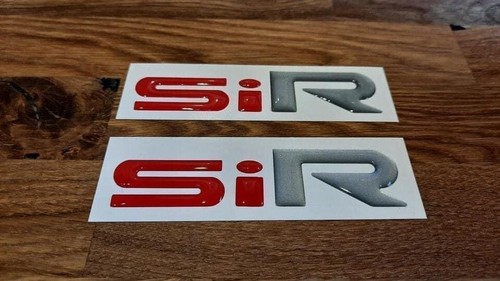 Domed resin decal fits - si-r,