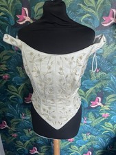 Gold Beaded Silk Off Shoulder