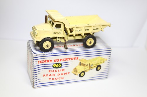 Dinky 965 euclid rear - dinky, dump