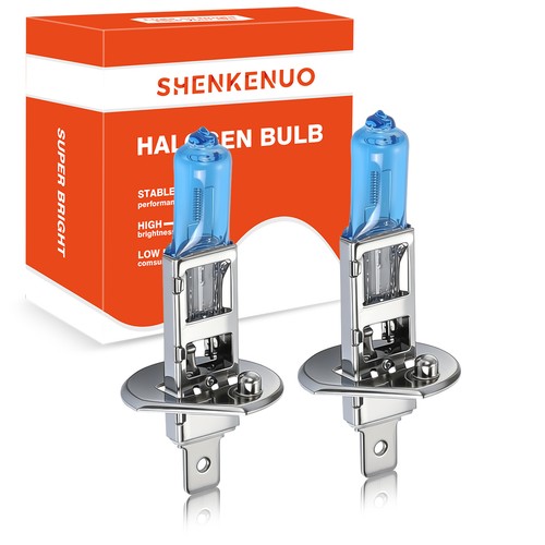 Halogen headlight bulbs - 2x, h1