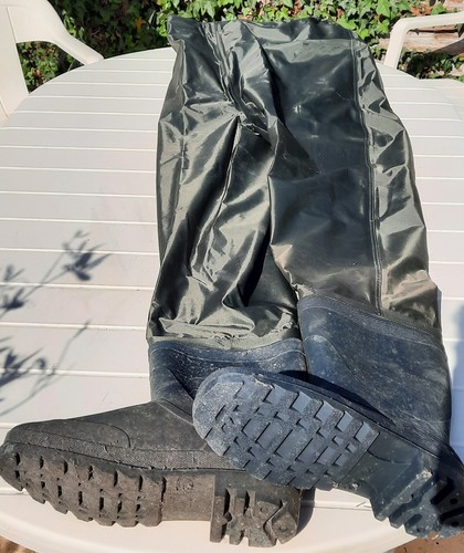 Fishing waders green boots - green, uk
