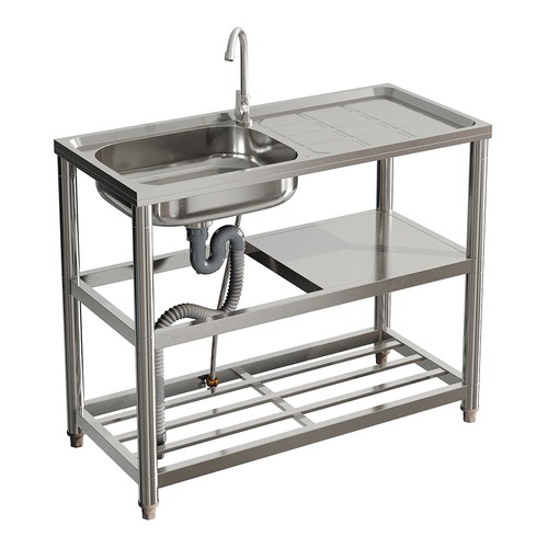 Kitchen sink single - kitchen, washing