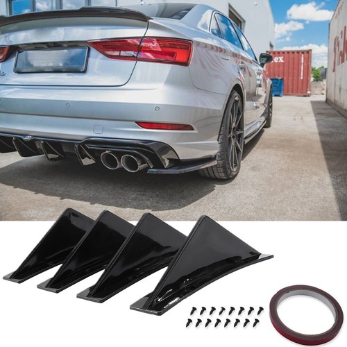 Car rear bumper lip diffuser - rear,