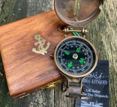 Antique brass ww2 1940 - brass,