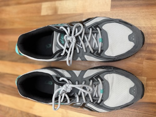 Asics gel venture grey black - asics,