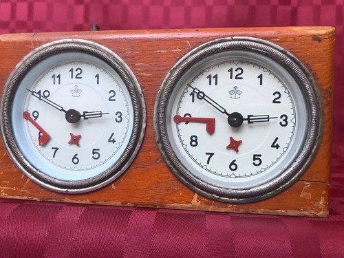 Thiel mechanical chess clock - chess,