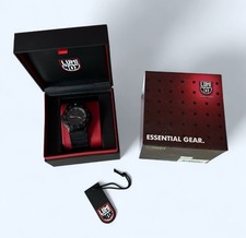 Luminox Navy SEAL 3001.BO Blackout Watch Swiss Quartz 200M Boxed Tritium Glow