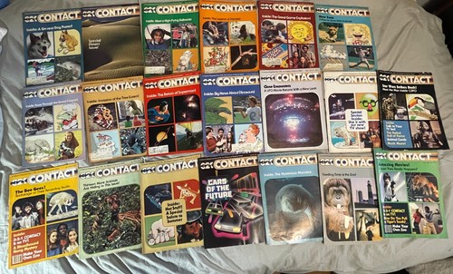 Contact magazines lot of - contact,