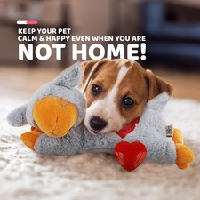 Dog Heartbeat Plush Toy for