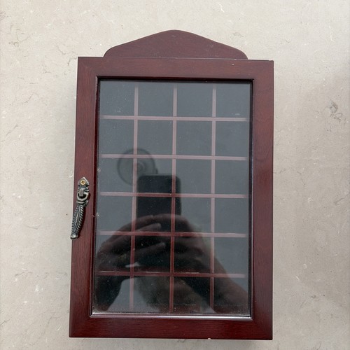 Wooden wall hanging thimble - wooden,